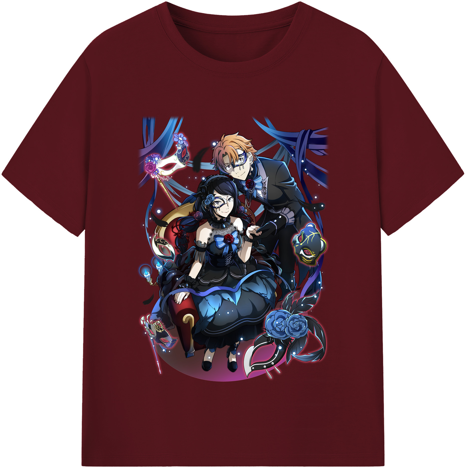（画像用） 文豪ストレイドッグス Bungo Stray Dogs 綿100％半袖Tシャツ（フロントプリント）